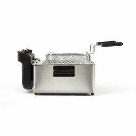 Livoo DOC217 Friteuse Double 2 cuves Inox Noir et Gris