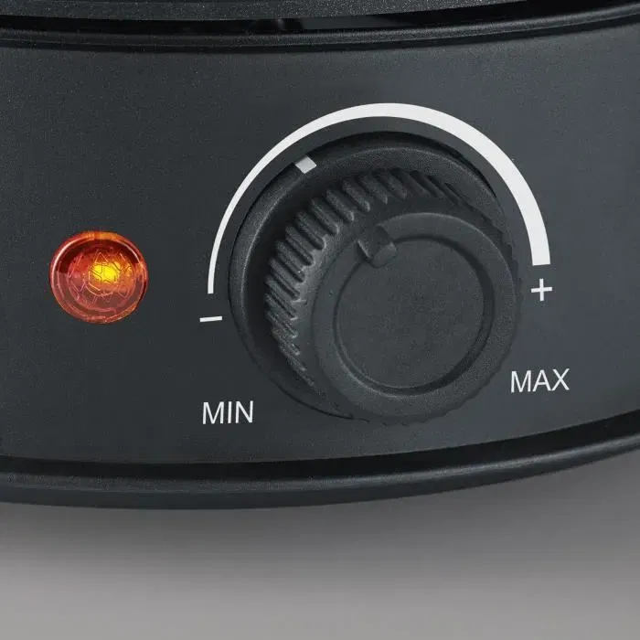 Severin FO2473 Fondue Électrique 1.4L, 1500W, Thermostat Réglable, Pour 8 Personnes, Caquelon Inox Amovible Lavable au Lave-Vaisselle Severin FO2473 Fondue Électrique 1.4L, 1500W, Thermostat Réglable, Pour 8 Personnes, Caquelon Inox Amovible Lavable au Lave-Vaisselle