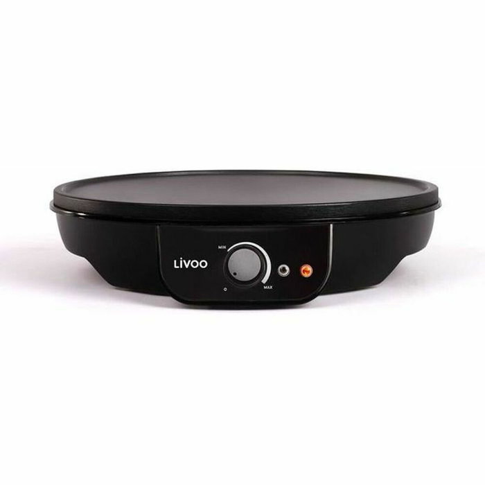Livoo Crêpière DOP196 30cm 1000W Noir Livoo Crêpière DOP196 30cm 1000W Noir