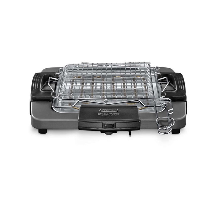 DeLonghi BQ60.X Barbecue électrique 1 900 W avec double grille