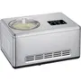 Severin Sorbetière EZ7405 - Capacité 2 litres - Fonction brassage et refroidissement - 180 W - Pour glaces, sorbets et yaourts glacés - Écran tactile LED