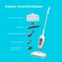 Black + Decker FSMH13E5-QS - Balai vapeur avec nettoyeur à main 5 en 1