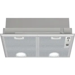 Bosch DHL555BL - Groupe filtrant inox 50 cm - Classe C - 79.8 kWh/an - Débit 650 m³/h - Fonction recyclage ou évacuation avec filtre à charbon DH