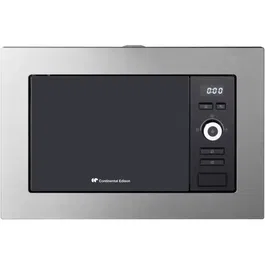Continental Edison MO20IXEG Four micro-ondes encastrable avec grill, 20 litres, inox, 59.5 x 38.8 x 34.35 cm