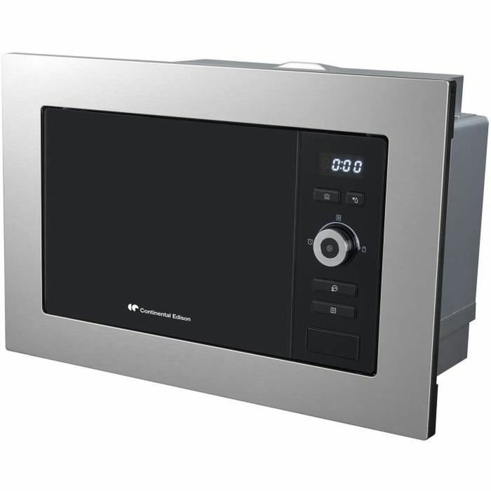 Continental Edison MO20IXEG Micro-ondes Encastrable avec Grill 20L Inox Continental Edison MO20IXEG Micro-ondes Encastrable avec Grill 20L Inox