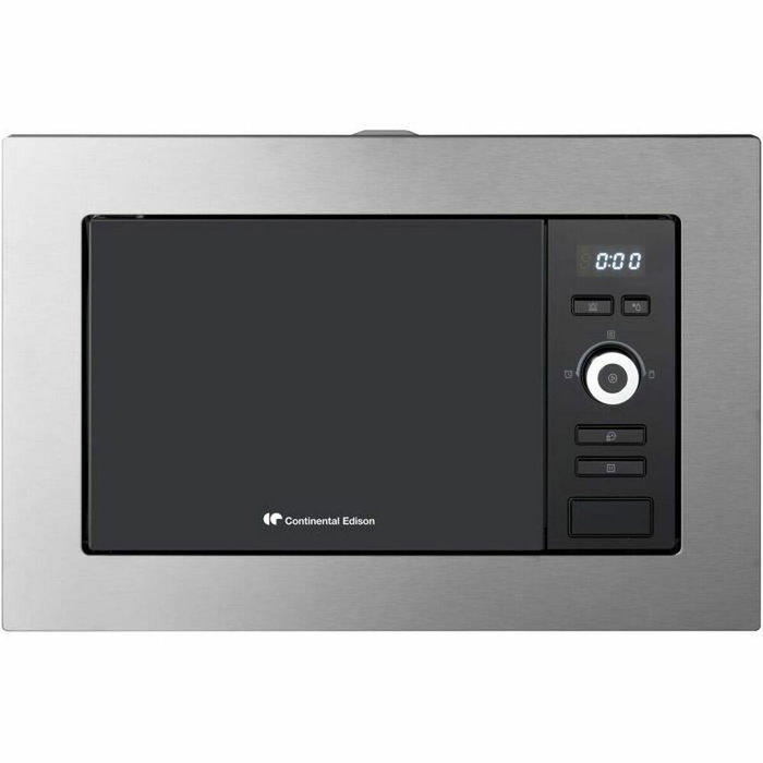 Continental Edison MO20IXEG Micro-ondes Encastrable avec Grill 20L Inox Continental Edison MO20IXEG Micro-ondes Encastrable avec Grill 20L Inox