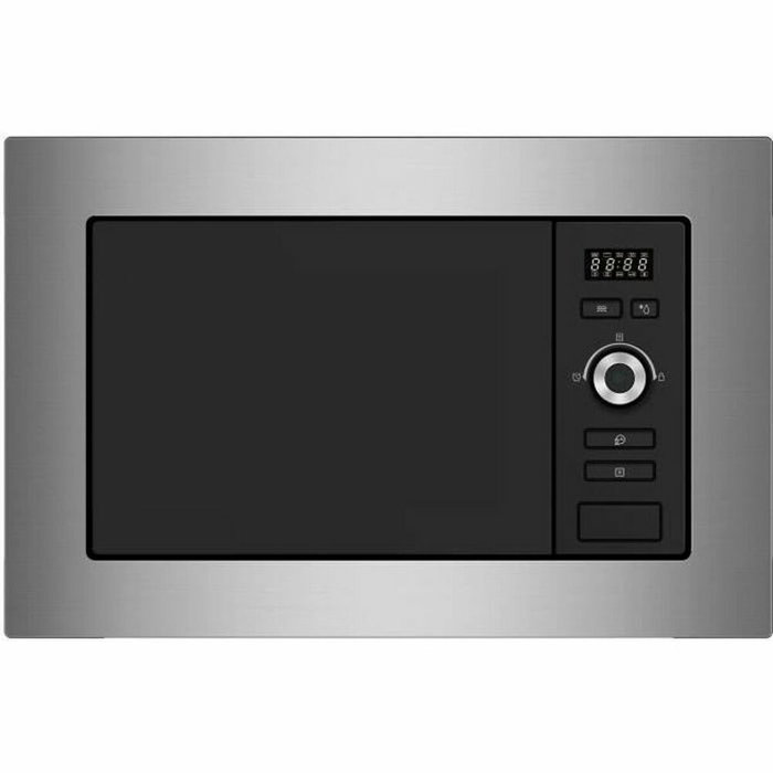 Continental Edison MO20IXES Micro-ondes Encastrable Noir et Inox 20L Continental Edison MO20IXES Micro-ondes Encastrable Noir et Inox 20L
