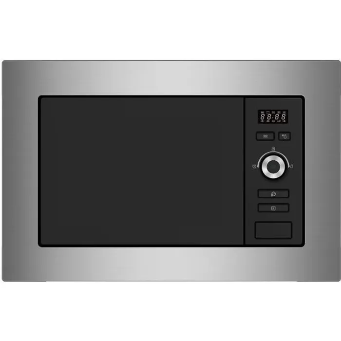 Continental Edison MO20IXES Four micro-ondes encastrable 20 L noir et inox - 59.5 x 38.8 x 34.5 cm