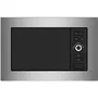 Continental Edison MO20IXES Four micro-ondes encastrable 20 L noir et inox - 59.5 x 38.8 x 34.5 cm