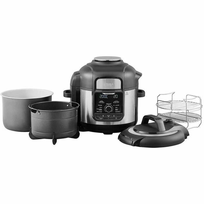 Ninja Foodi MAX OP500 Multicuiseur 7,5 L 1760W Noir et Argenté Ninja Foodi MAX OP500 Multicuiseur 7,5 L 1760W Noir et Argenté