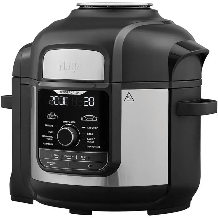 Ninja Multicuiseur Foodi Max OP500EU - 7.5L, 9 Programmes, Technologie TenderCrisp, 1760W - Pour des Plats Croustillants et Dorés Ninja Multicuiseur Foodi Max OP500EU - 7.5L, 9 Programmes, Technologie TenderCrisp, 1760W - Pour des Plats Croustillants et Dorés