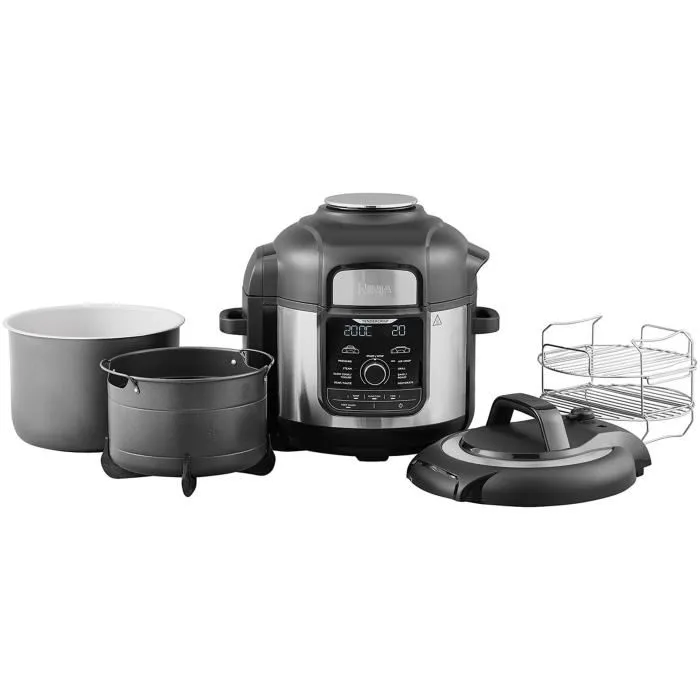 Ninja Multicuiseur Foodi Max OP500EU - 7.5L, 9 Programmes, Technologie TenderCrisp, 1760W - Pour des Plats Croustillants et Dorés Ninja Multicuiseur Foodi Max OP500EU - 7.5L, 9 Programmes, Technologie TenderCrisp, 1760W - Pour des Plats Croustillants et Dorés