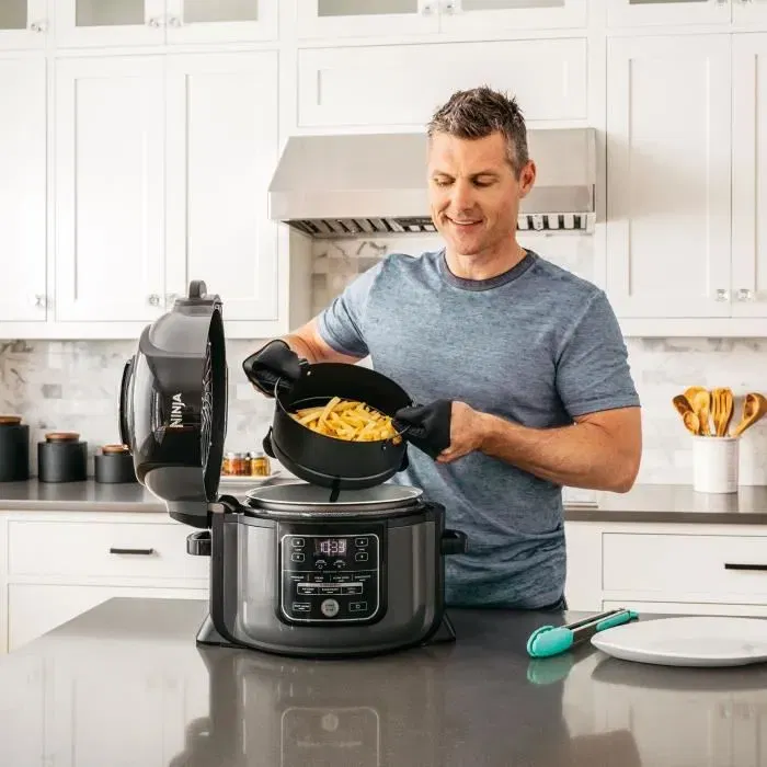 Ninja Foodi OP300EU Multicuiseur 7-en-1, 6L, 7 Programmes (Cuisson Sous Pression, Dorure), 1500W
