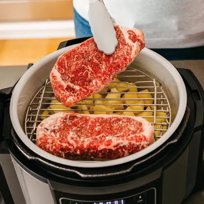 Ninja Foodi OP300EU Multicuiseur 7-en-1, 6L, 7 Programmes (Cuisson Sous Pression, Dorure), 1500W