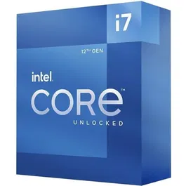Intel Core i7-12700K Processeur (12 cœurs, 3.6 GHz, Socket LGA1700, Cache 25 Mo, TDP 125W) - BX8071512700K