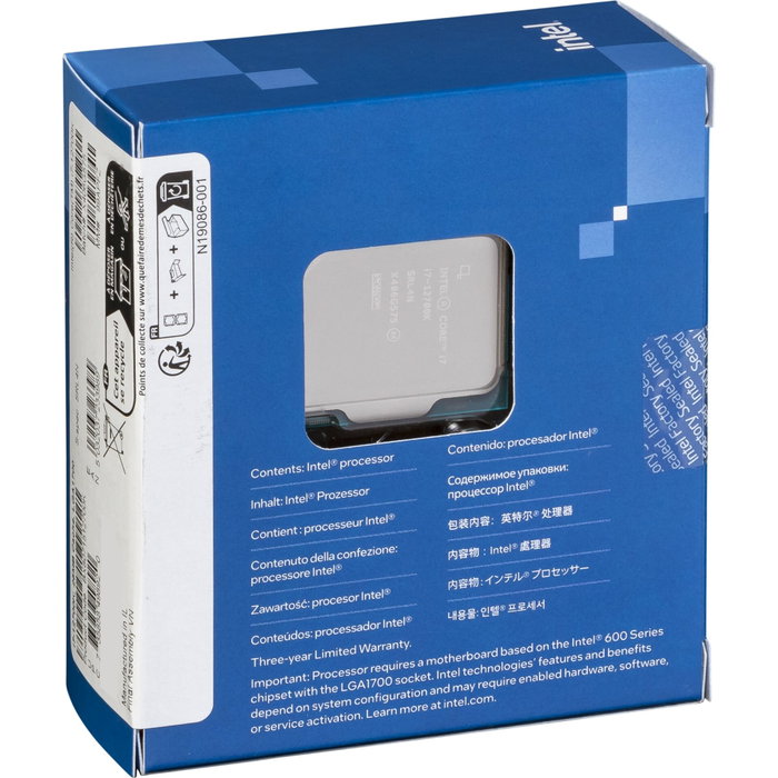 Intel Core i7-12700K LGA1700 12 cœurs