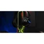 The G-Lab K-STAND RADON - Support universel pour casque gamer RGB avec 2 ports USB, rétroéclairage dynamique 7 couleurs - Noir