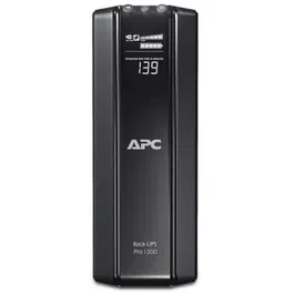 APC Back UPS Pro 1500 Onduleur - 1500VA/865W - Protection Équipements Informatiques, 6 Prises, 2 Ports Ethernet Gigabit, Afficheur LCD, USB, PC/Mac