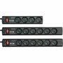 Eaton Protection Strip PS4F - Multiprise parafoudre 4 prises françaises - Noir