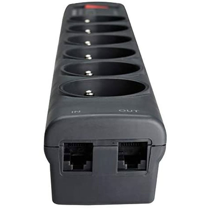 Eaton PS6TF - Multiprise parafoudre avec 6 prises françaises et 1 prise RJ Eaton PS6TF - Multiprise parafoudre avec 6 prises françaises et 1 prise RJ