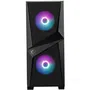 MSI MAG FORGE 100R Boîtier PC ATX Noir avec Fenêtre en Verre Trempé - Support Rad 240mm Avant/Haut, 120mm Arrière