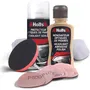 Holts - Kit Réparateur et Polisseur de Phares Voiture avec Disques Abrasifs, Mousse et Adaptateur Perceuse - Nettoyant et Protecteur Optique