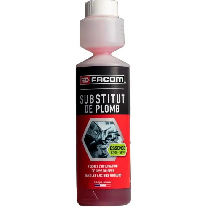 Facom ARS Additif Substitut de Plomb 250ml - Concentré pour SP95/SP98 - Compatible GPL - Utilisation Moteurs Anciens