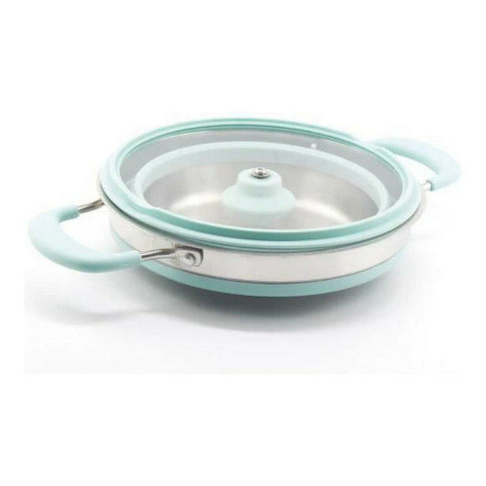 Faitout rétractable en silicone Bleu - Ø 20 cm