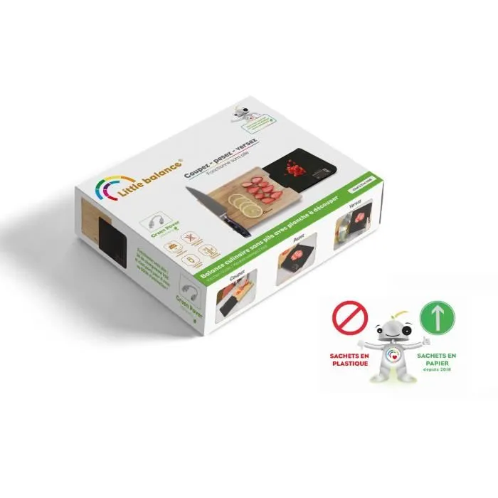 Little Balance 8399 Chef 5 Trio USB, Balance de cuisine 3 en 1 rechargeable