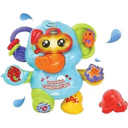 VTECH BABY Lancelot l'Éléphant'eau Jouet de Bain Aspergeur d'eau - Pour Bébés 12 mois et plus