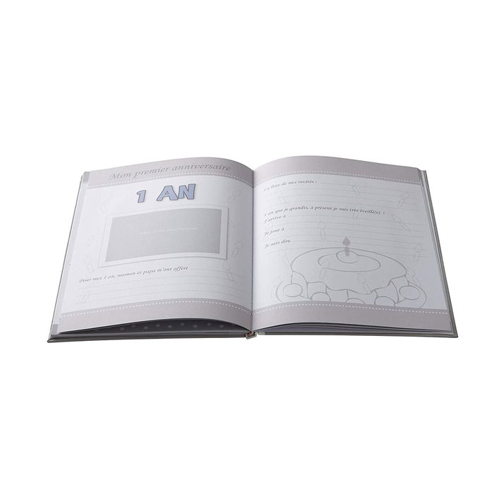 Domiva Boîte à trésors et journal de naissance - Multicolore