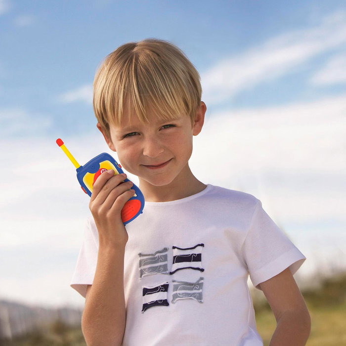Lexibook Super Mario - Walkie-talkies avec licence officielle, portée 120 mètres, pince de ceinture, pour enfants à partir de 3 ans