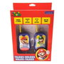 Lexibook Super Mario - Walkie-talkies avec licence officielle, portée 120 mètres, pince de ceinture, pour enfants à partir de 3 ans