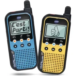 Vtech Kidi Talkie Bleu & Jaune - 6 en 1