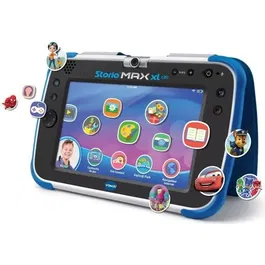 VTECH Console Éducative Storio Max XL 2.0 7 Pouces Bleue - Tablette Enfant Android Sécurisé 8 Go, Français