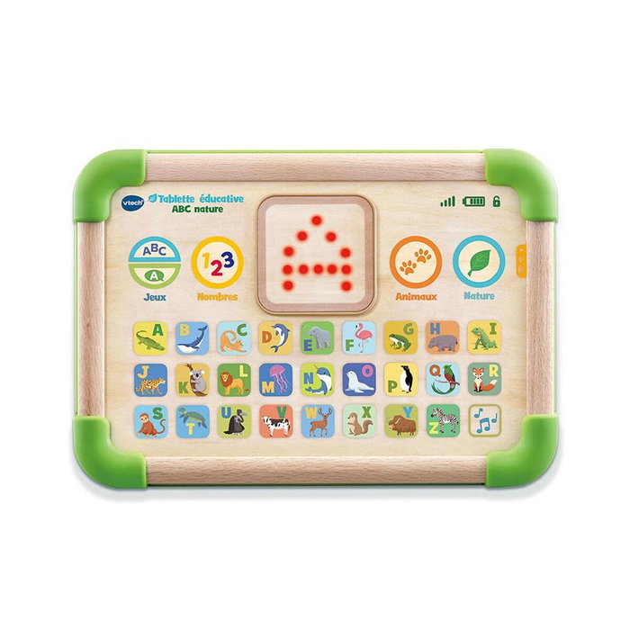 Vtech Play Green Tablette Éducative ABC Nature en Bois
