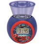 Lexibook Réveil Projecteur Spider-Man avec Minuteur - Projection 3 Couleurs, Veilleuse et Fonction Snooze - Alimentation 3 x AAA