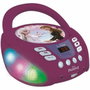 Lexibook Lecteur CD Bluetooth La Reine des Neiges avec Effets Lumineux - Bleu