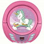 Lexibook Lecteur CD Portable Bluetooth Licorne Violet Rose