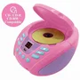 Lexibook Lecteur CD Portable Bluetooth Licorne Violet Rose