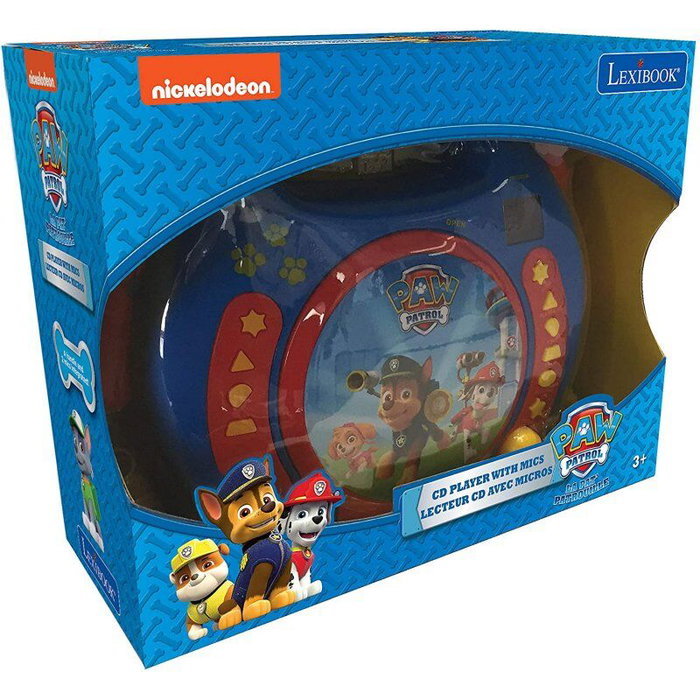 Lexibook Lecteur CD Karaoké Pat' Patrouille avec 2 Microphones Lexibook Lecteur CD Karaoké Pat' Patrouille avec 2 Microphones
