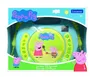 Lexibook Lecteur CD Karaoké Peppa Pig avec 2 Microphones, Programmation, Affichage LED, Prise Casque et Poignée de Transport