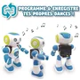 Lexibook Powerman Junior - Robot éducatif intelligent programmable pour enfants, avec télécommande, jeu de devinettes, effets sonores et lumineux, langue française