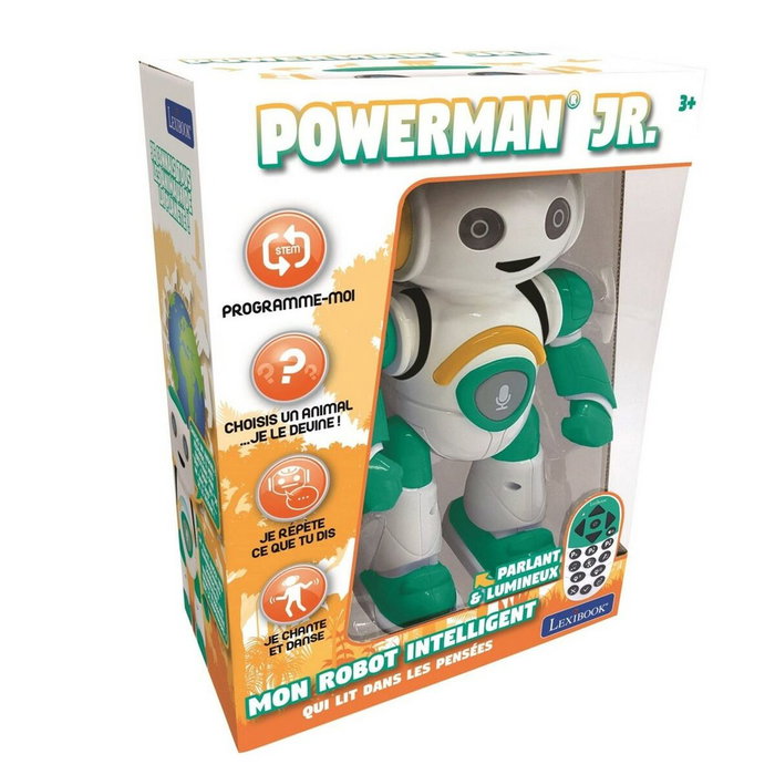 Lexibook Powerman Junior - Mon Robot Intelligent qui lit dans les pensées