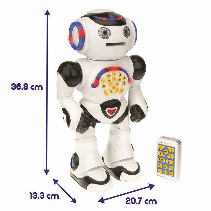 Lexibook POWERMAN - Mon Premier Robot Ludo-Éducatif (Français)
