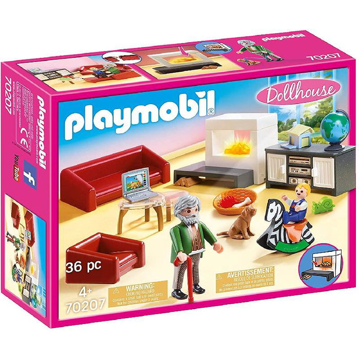 Playmobil 70207 Salon avec cheminée La Maison Traditionnelle Playmobil 70207 Salon avec cheminée La Maison Traditionnelle