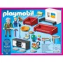 Playmobil 70207 - Salon avec cheminée, Maison Traditionnelle, 36 pièces, Figurine, Bébé, Chien, Meubles et Accessoires, Jouet de Rôle pour Enfants dès 4 Ans