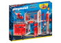 Playmobil 9462 Caserne de pompiers avec hélicoptère City Action