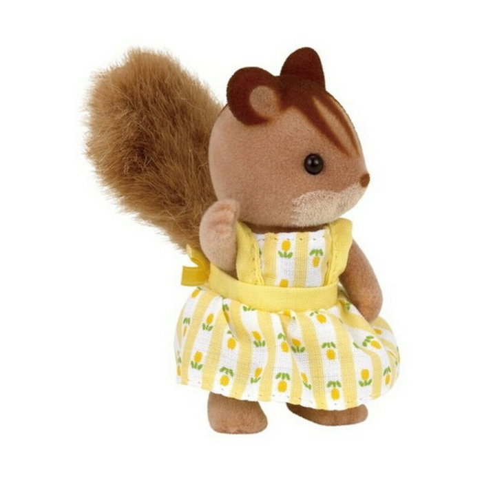 Sylvanian Families Famille Écureuil Roux - 4 figurines articulées