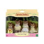 Sylvanian Families Famille Écureuil Roux - 4 figurines articulées